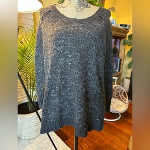 Free People scoop neck sweater